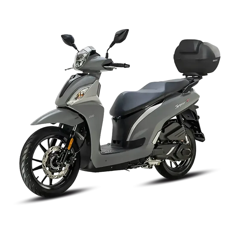 Rent a scooter in Parga - Two Wheels Moto Rent | SymphonyST200_TopBox_grey